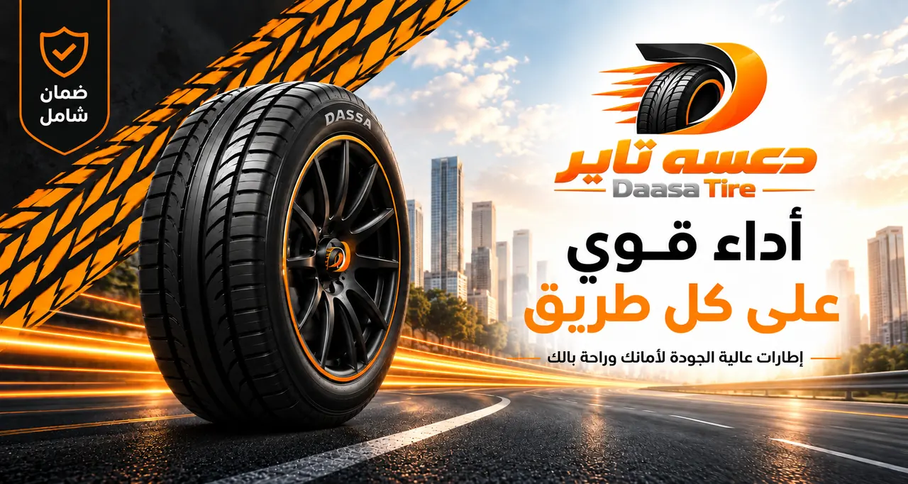 إطارات دعسه تاير — أداء قوي على كل طريق